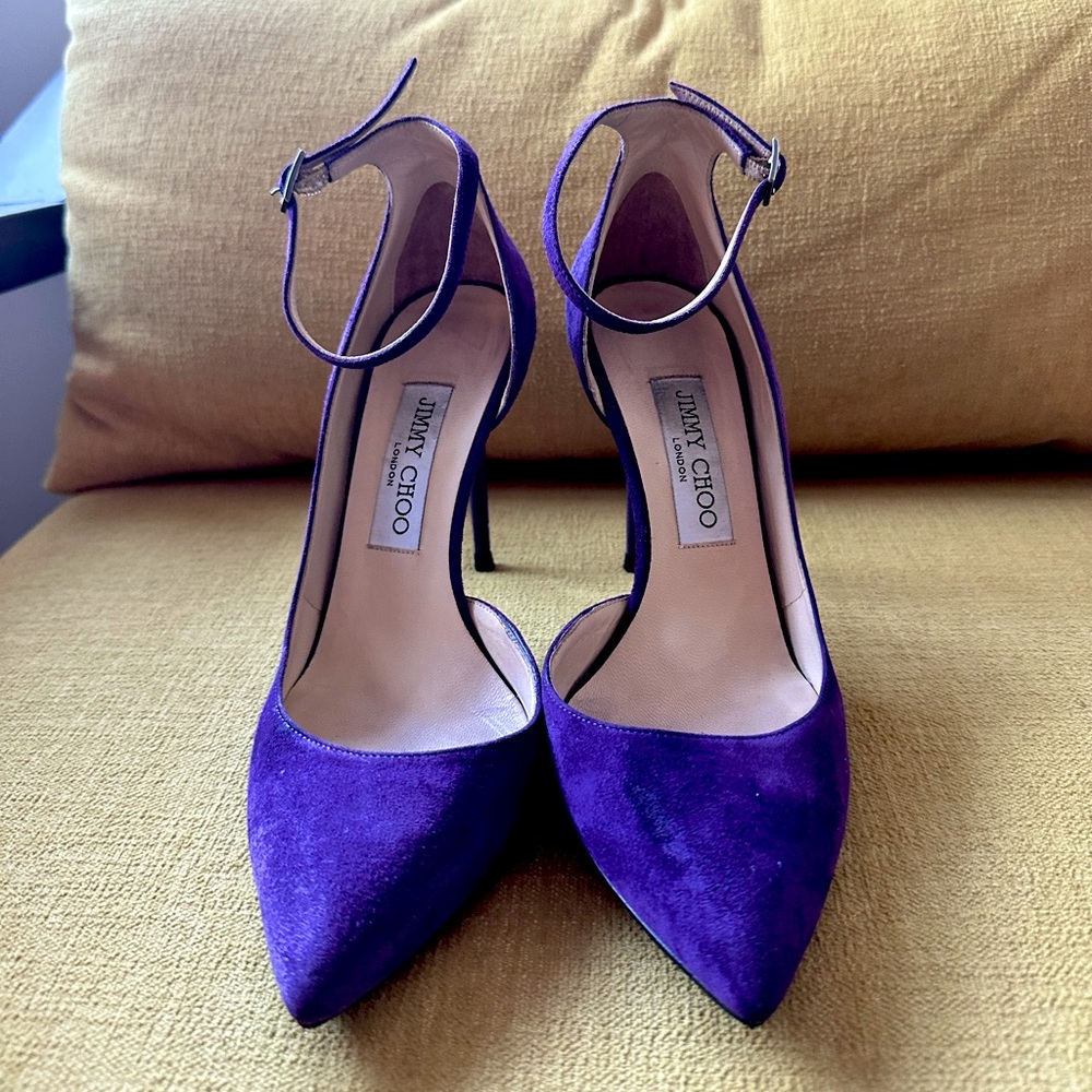 Jimmy Choo Purple Pumps